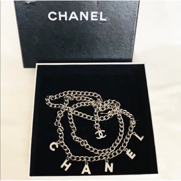 Rare Chanel Chain Monogram Belt New in Box - Picture 9 of 14